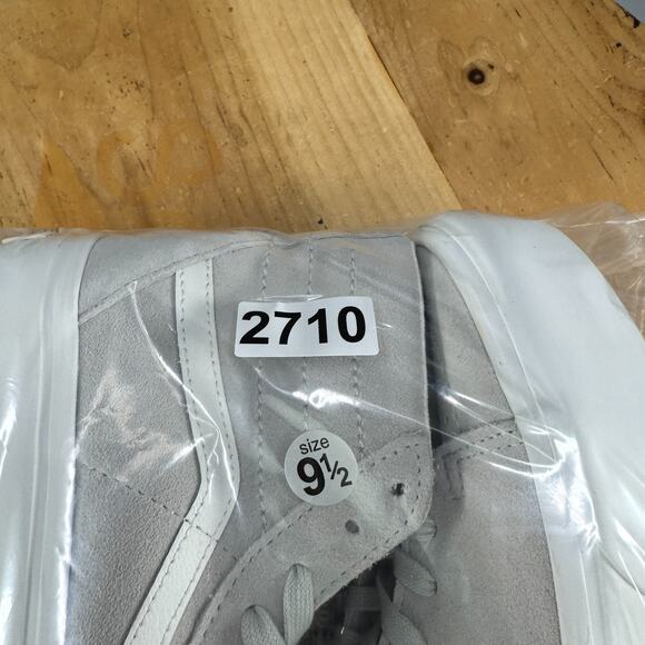 Vans Sk8-Hi Tapered Stackform Womens Size 9.5 Shoes Gray Soft Suede Sneakers NEW - Picture 9 of 9